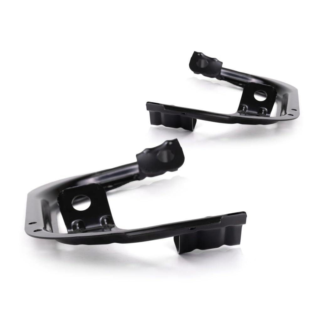 KarParts360 Fog Light Bracket Pair for 2011-2018 RAM 1500/2500/3500, Steel, Model CLX-M0-USA-REPD013701-CL